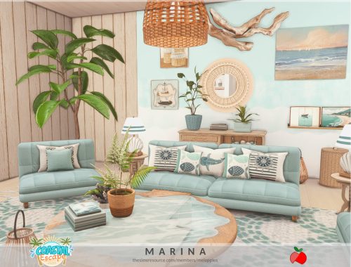 Coastal Escape - Marina - Living Room