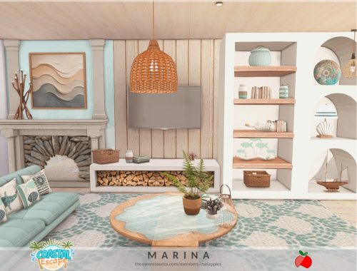 Coastal Escape - Marina - Living Room