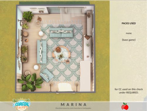 Coastal Escape - Marina - Living Room