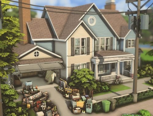 Suburban House With Garage Sale - No Cc