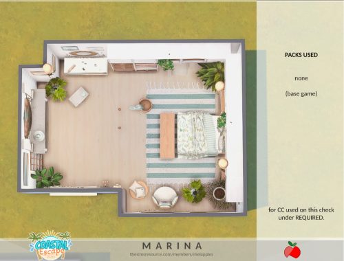 Coastal Escape - Marina - Bedroom