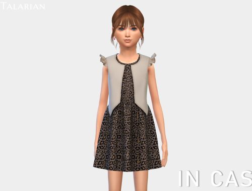 Lillian Ruffle Vest Dress