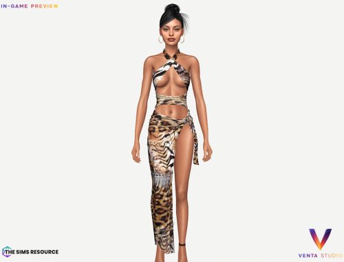 Off-line - Arabella Dress - Patreon Exclusive