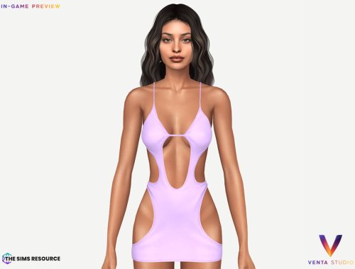 Off-line - Cordelia Dress - Patreon Exclusive