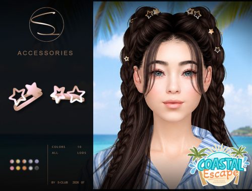 S-club Hair Acc Coastal Escape