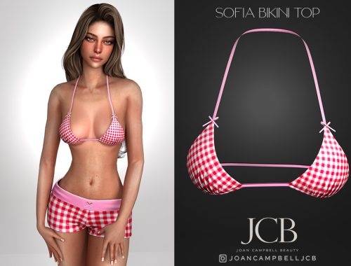 Sofia Bikini Top And Shorts Set