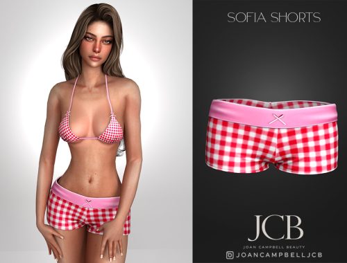 Sofia Bikini Top And Shorts Set