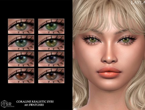 Layla - Coraline Realistic Eyes Hq