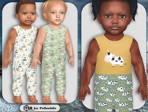 Infants Farmyard Jumpsuit