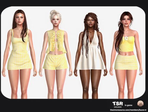 Set-sunny Gingham Collection