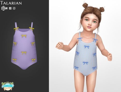 Mackenzie Bow Detail One Piece Swimsuit