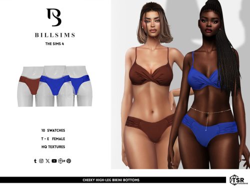 Twist Front Underwired Bikini Set