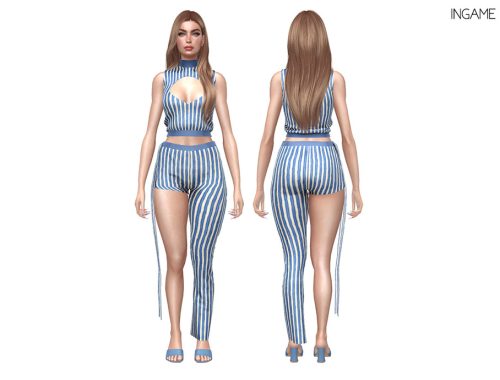 Coastal Escape - Seabreeze Top And Coastal Wrap Pants