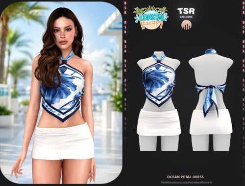 Set-ocean Petal Outfit