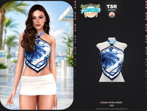 Set-ocean Petal Outfit