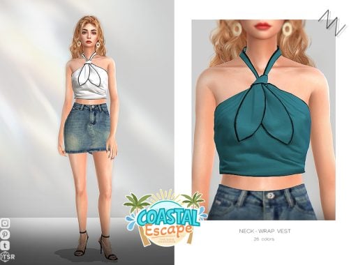 Neck-wrap Vest