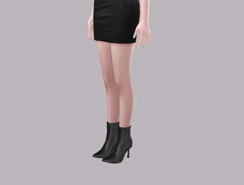 Sleek Ankle Boots Female