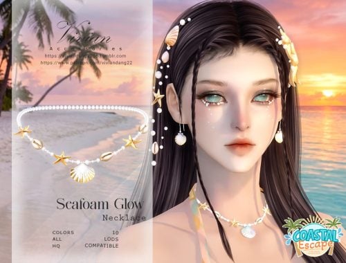 Seafoam Glow - Necklace