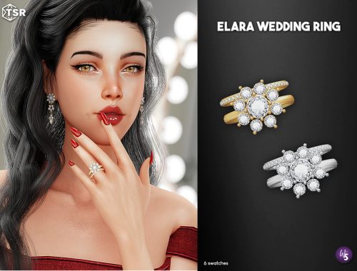 Elara Charm Wedding Ring