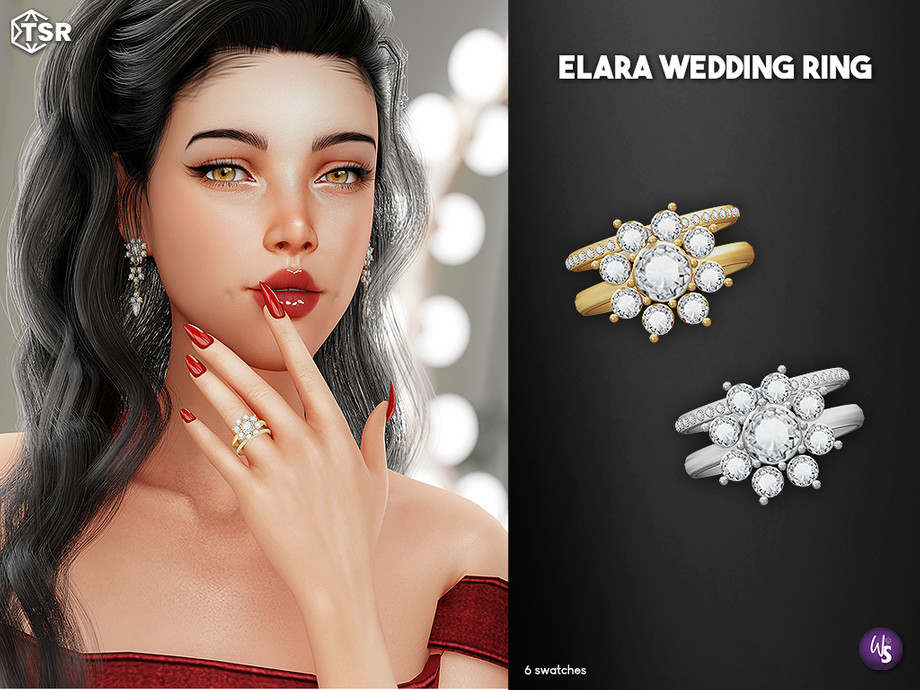 Elara Charm Wedding Ring