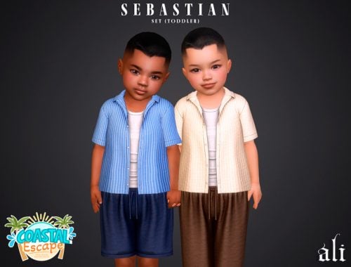 Coastal Escape - Sebastian Set - Toddler