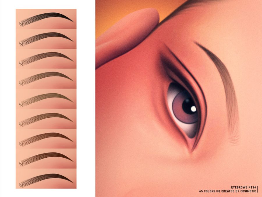 Gentle Arch Eyebrows