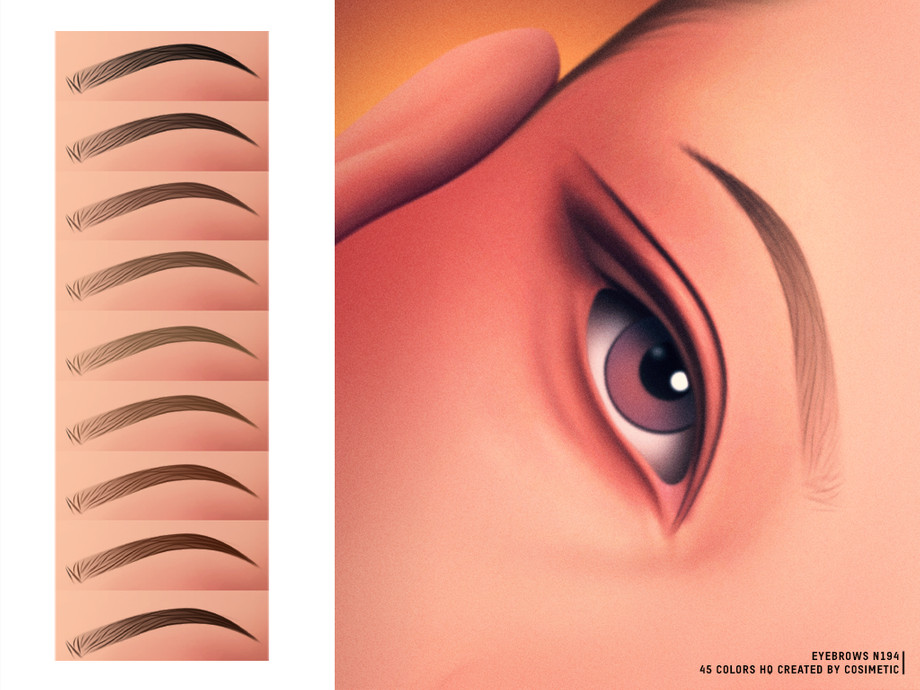 Gentle Arch Eyebrows