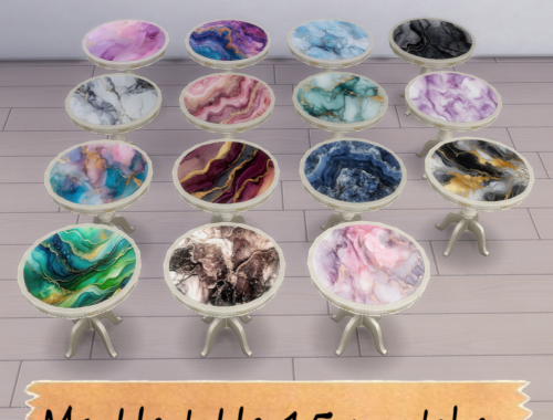 Marble table