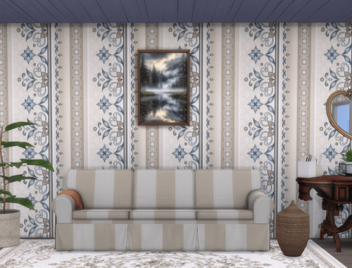 Vintage Love Wallpaper Elegant Borders