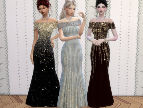 Glittering dream dress
