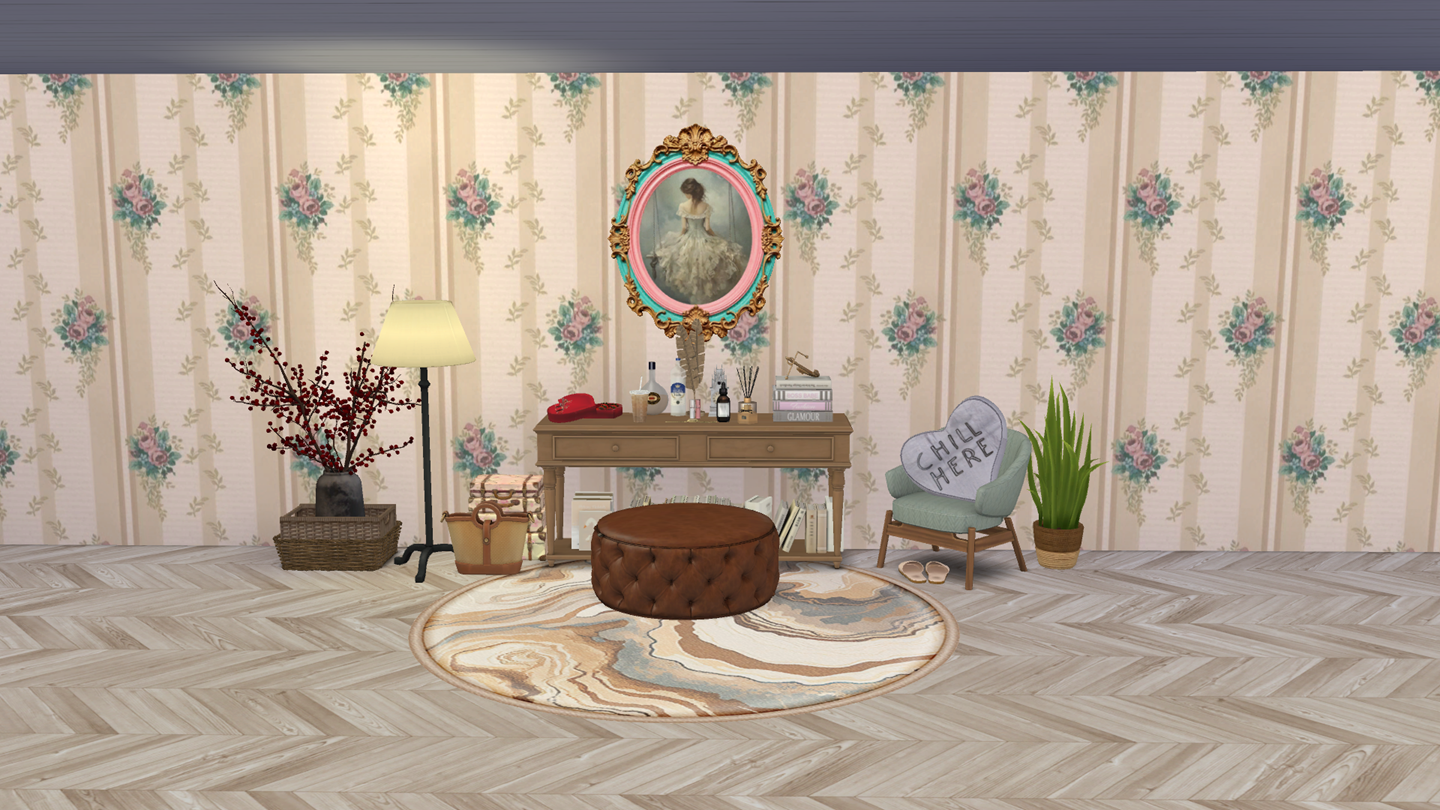 Elegant vintage style brown wallpaper 20 swatches - Image 3