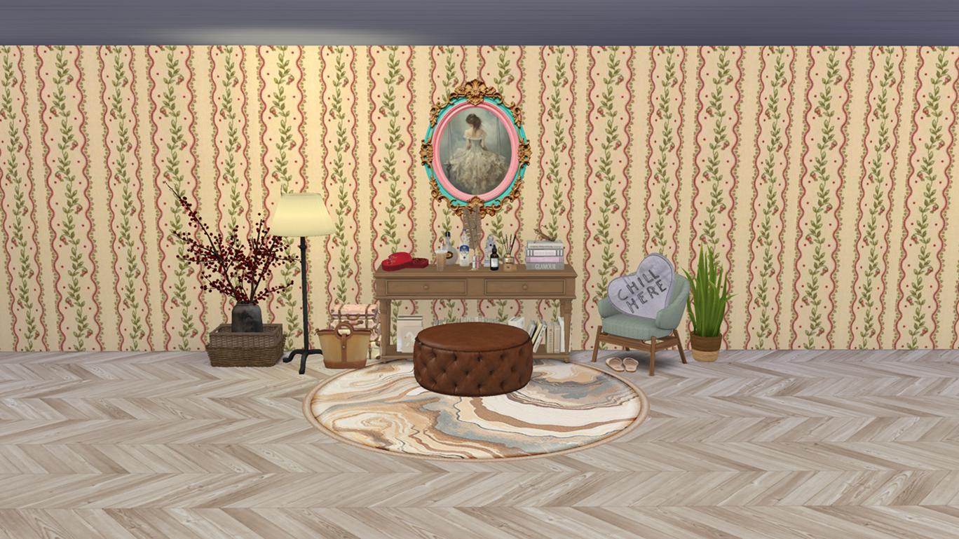 Elegant vintage style brown wallpaper 20 swatches - Image 7