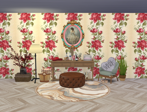Elegant vintage style brown wallpaper 20 swatches