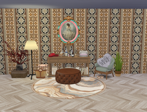 Elegant vintage style brown wallpaper 20 swatches