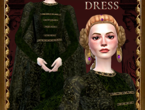 [simstoricalish] Ascendant Dress