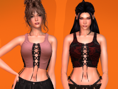 Clintdeep Ts4 Cc - Aina Crop Top