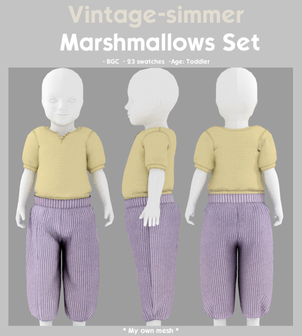 Marshmallows Set