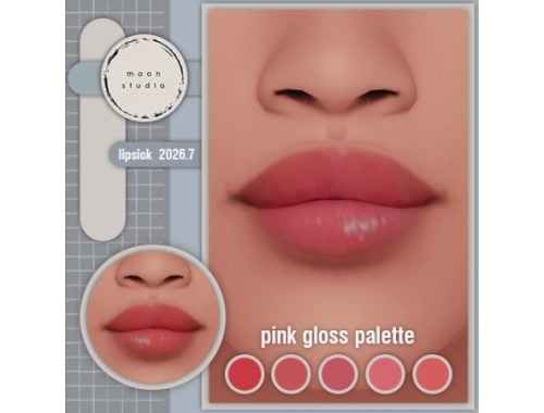 Candy Pink Gloss Lipstick