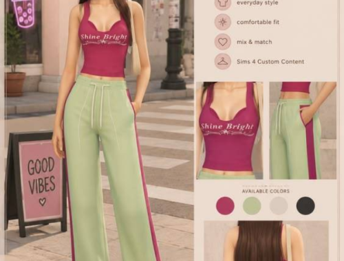 The Sims 4 Teen Outfit Cc