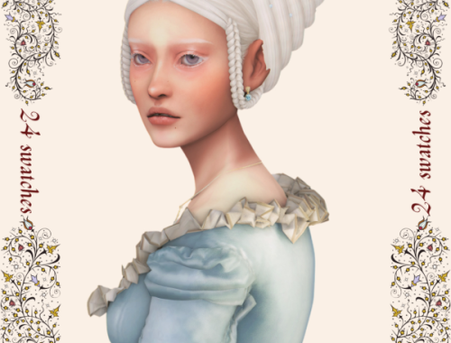 Horned Updo And Accessory