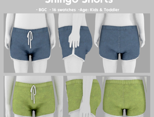 Alpha Shorts For Kids & Toddlers