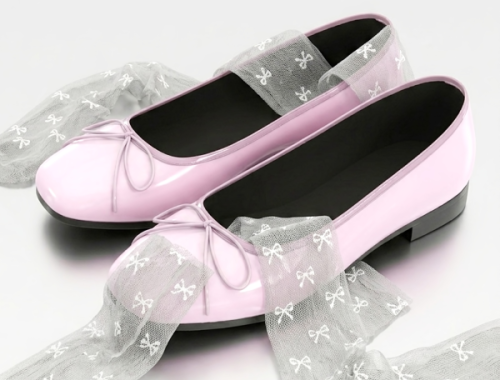 Patent Ballet Flats Set