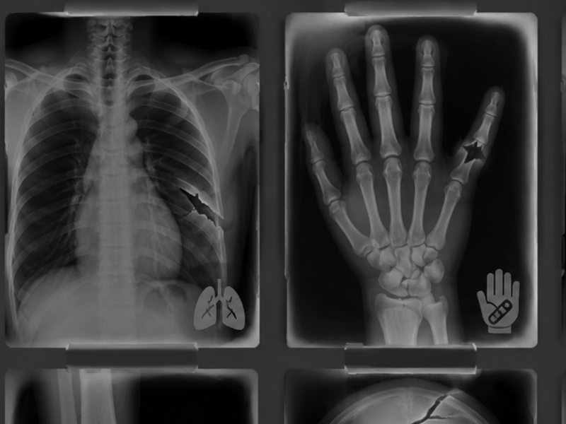 Yk X-ray Collection: Fractures And Injuries