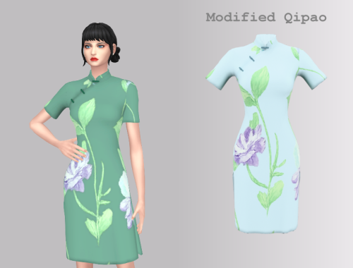 Modified Qipao