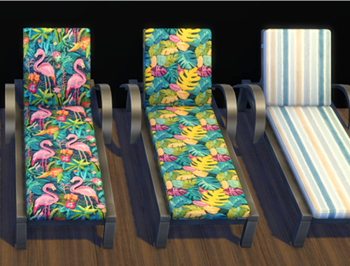 Outdoor Tropical Lounge Chairs
