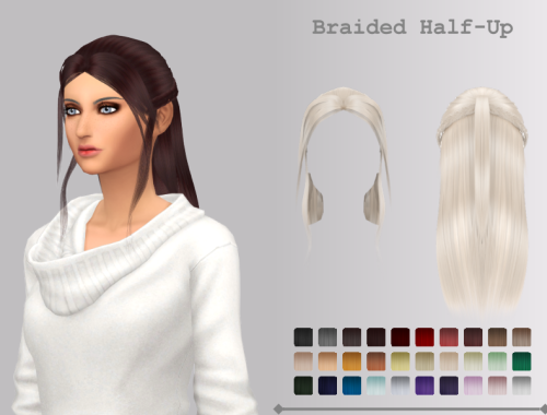 Braided Half-up