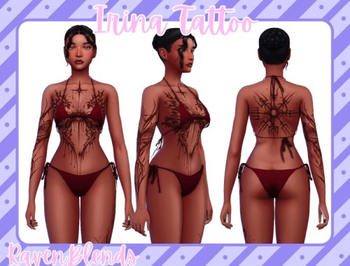 Ravenblends Irina Tattoo