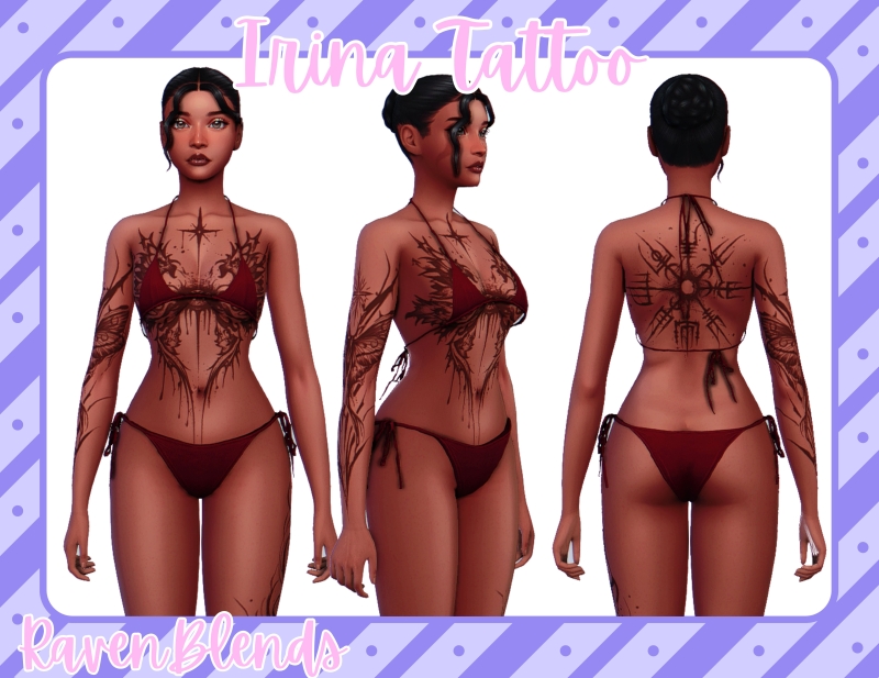 Ravenblends Irina Tattoo