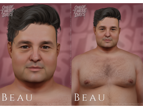 Beau - Skin & Skinoverlay + Facemask & Tray Files