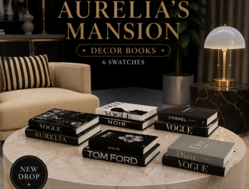 Aurelia Mansion – Decor Books Members Drop